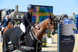 Angelica Augustsson Zanootelli with Danna RJ at the London LGCT