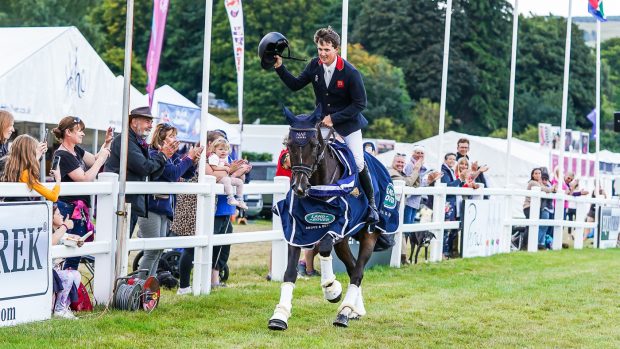 Tom McEwen has won the CCI3*-L and the CCI4*-L at Blair Castle Horse Trials