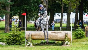 Lucinda Atkinson and Twice Proved are the overnight leaders of the Blair Castle CCI2*-L after the cross-country phase