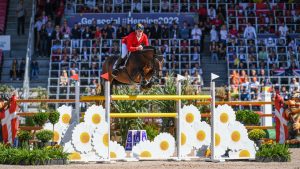 Marcus Ehning, who is out of the European Showjumping Championships in Milan, Italy