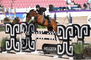 British showjumper Noora von Bulow made the journey to Herning to compete in the international classes running alongside the World Showjumping Championships