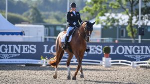 Sanne Voetts and Demantur RS2 N.O.P. spearhead the grade IV freestyle with 82.49%