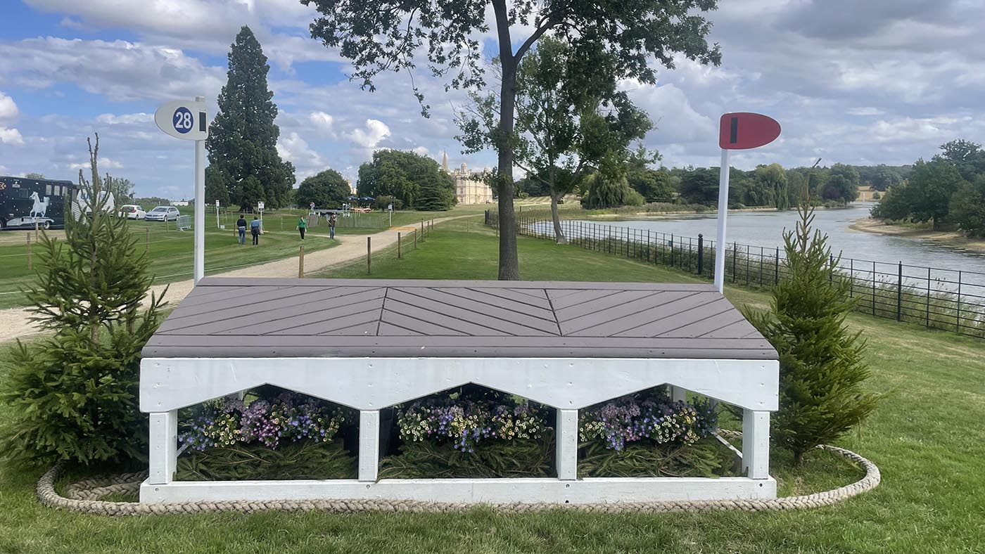 Burghley Horse Trials cross-country course