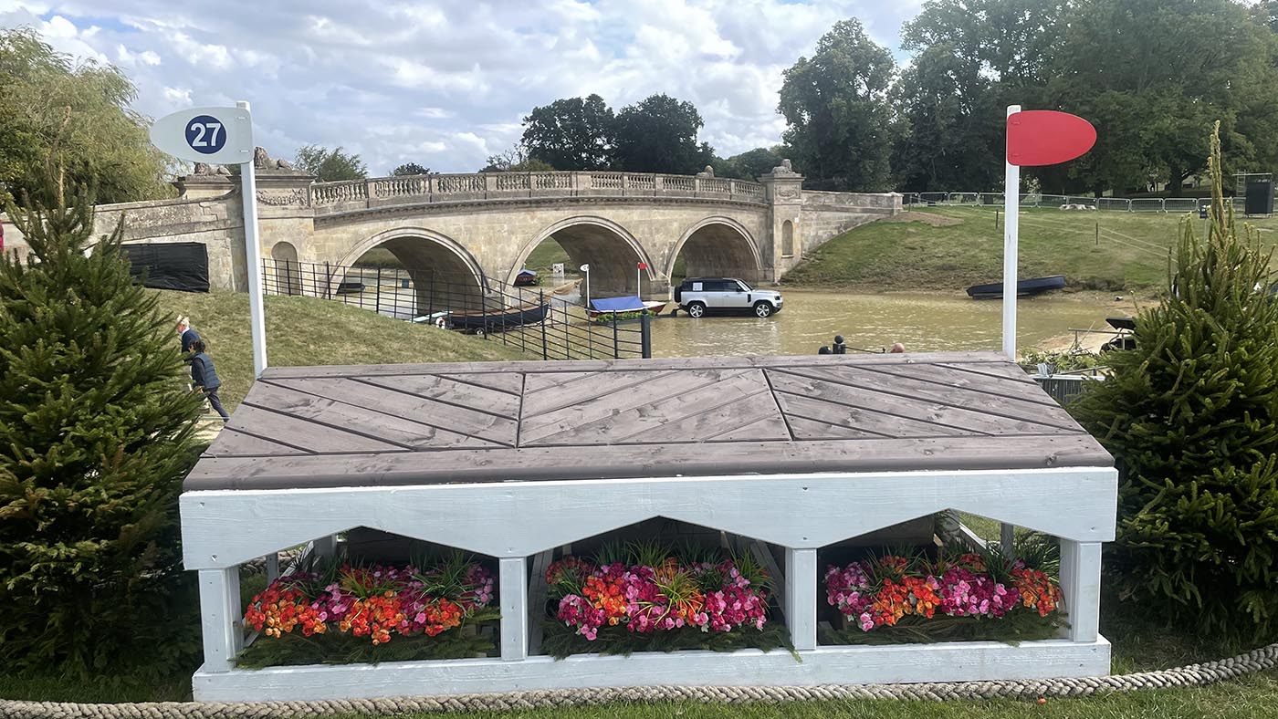 Burghley Horse Trials cross-country course