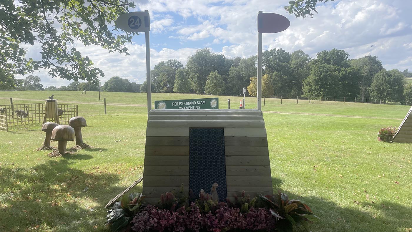 Burghley Horse Trials cross-country course