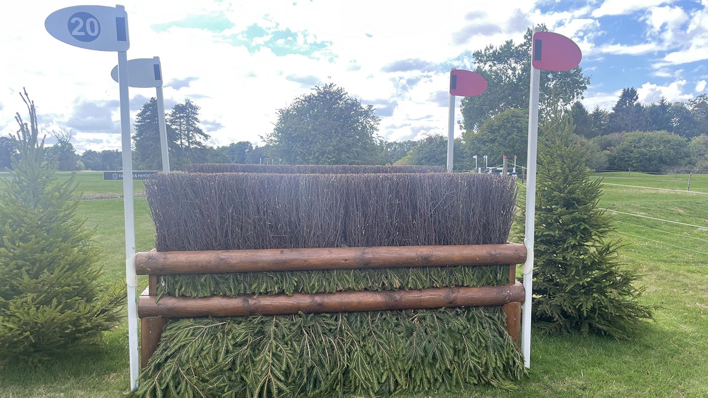 Burghley Horse Trials cross-country course