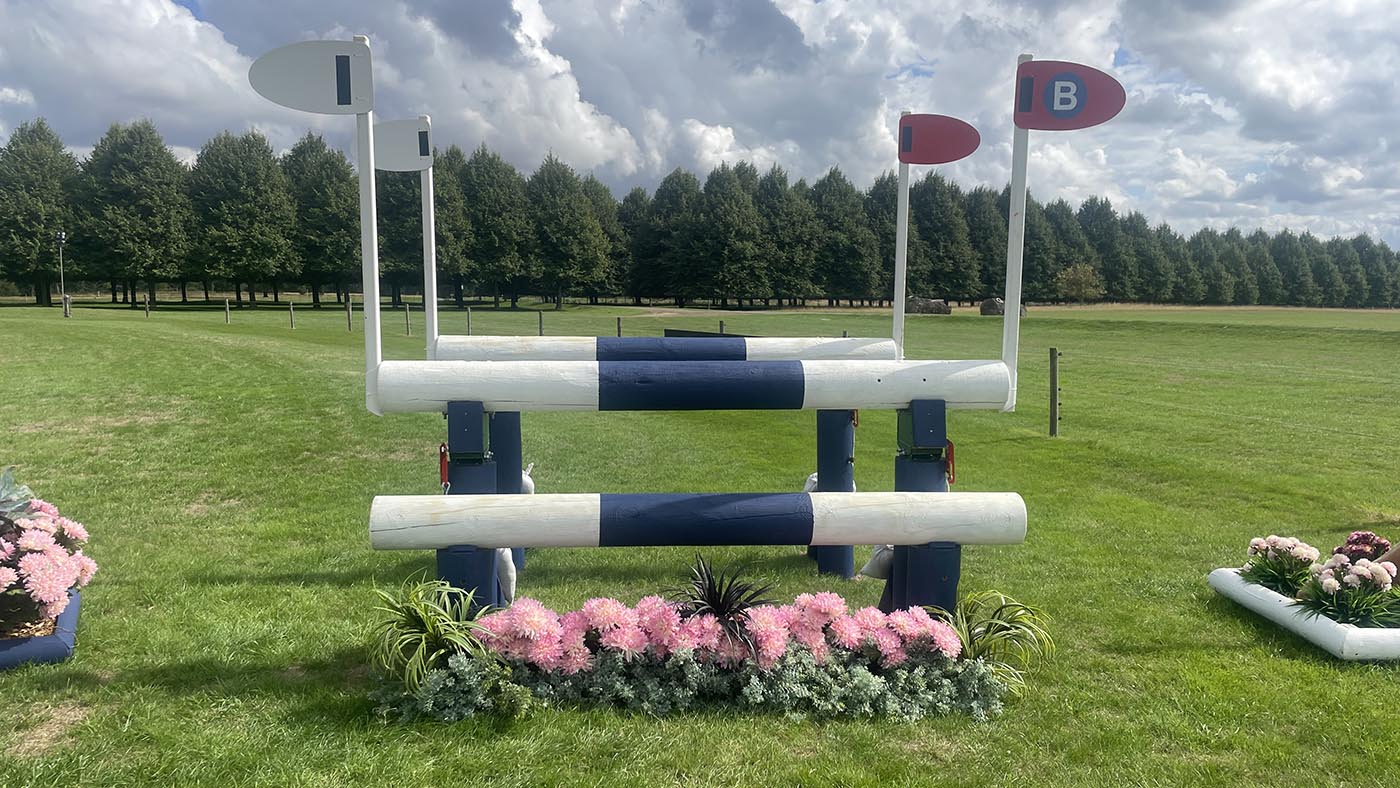 Burghley Horse Trials cross-country course