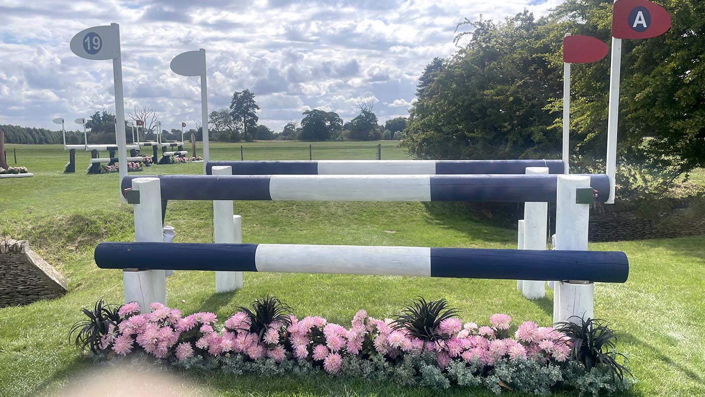 Burghley Horse Trials cross-country course