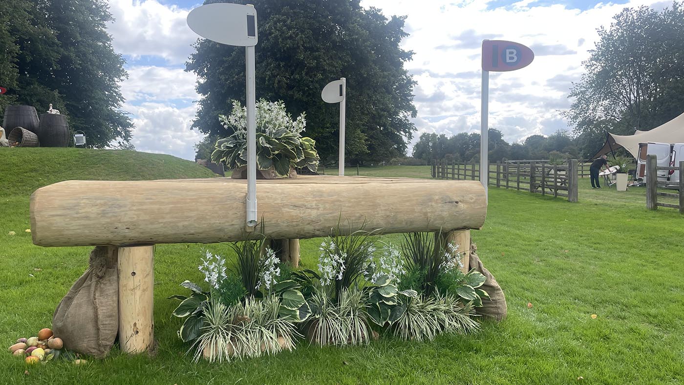 Burghley Horse Trials cross-country course