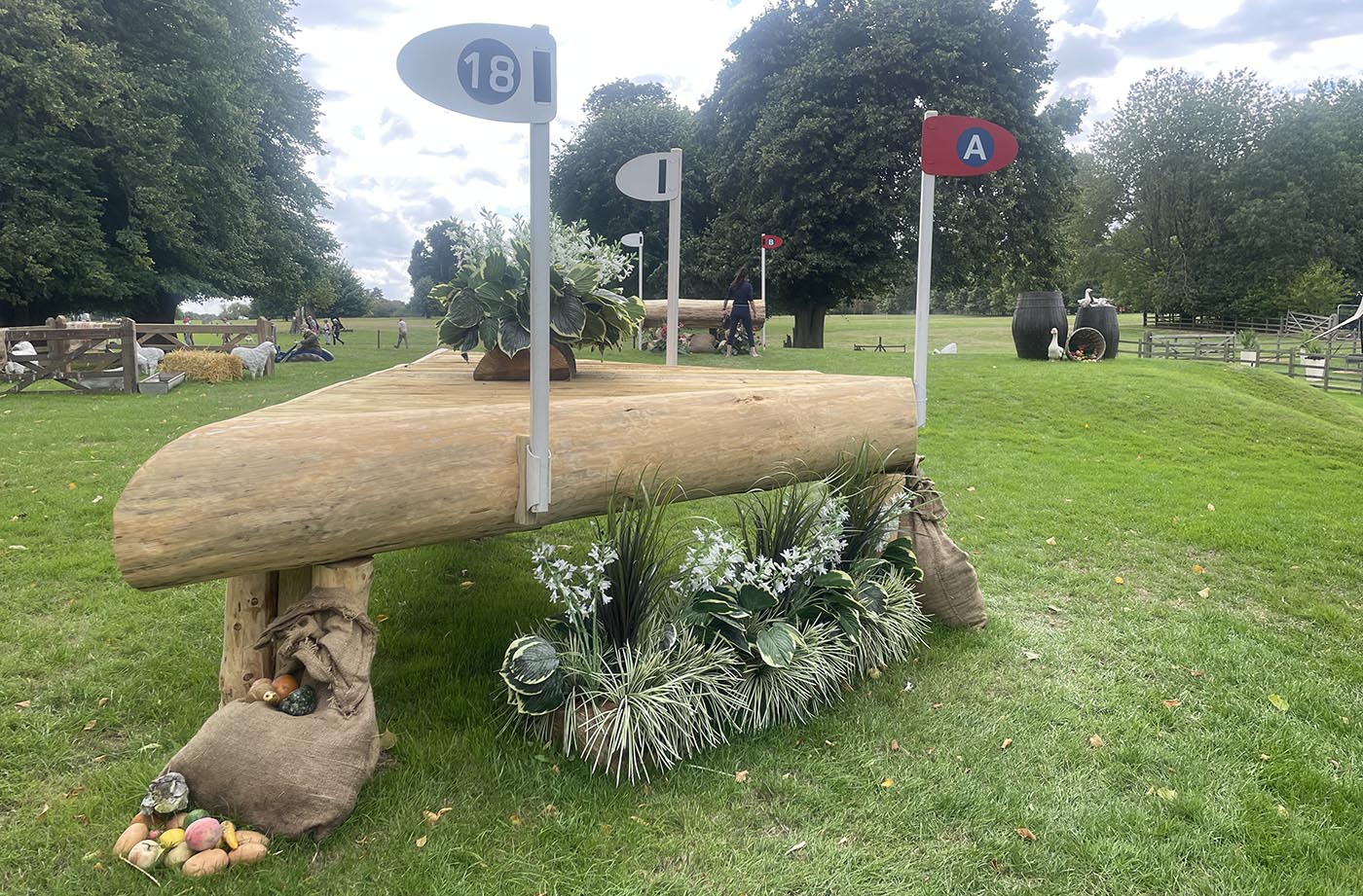 Burghley Horse Trials cross-country course