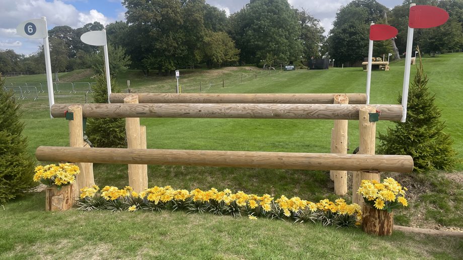 Burghley Horse Trials cross-country course