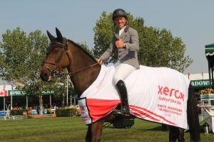 Matt Sampson is awarded Spruce Meadows Rider of the Year