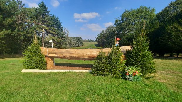 Blenheim Horse Trials cross-country course