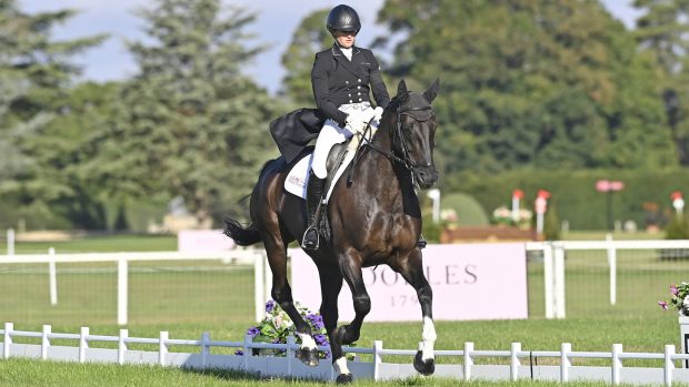Blenheim Horse Trials dressage: Rosie Fry and Arise Cavalier