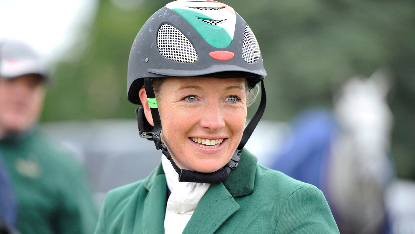 Irish eventer Aoife Clark jumped clear in the Millstreet CCI3*-S cross-country with Fetiche Des Rouges despite her stirrup breaking on the way round