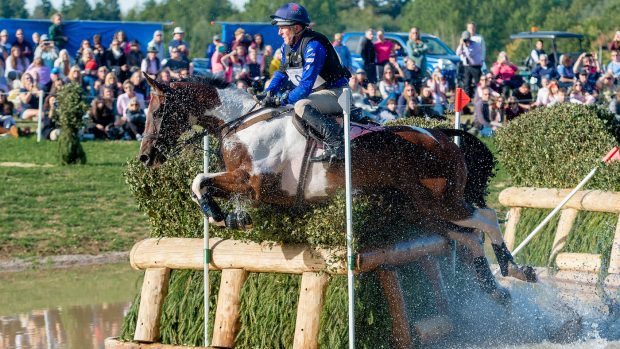 Blenheim Horse Trials cross-country: Declan Cullen and Seavaghan Ash