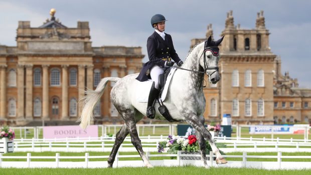 Blenheim Horse Trials dressage: Gillain Beale King and Derena Super Star