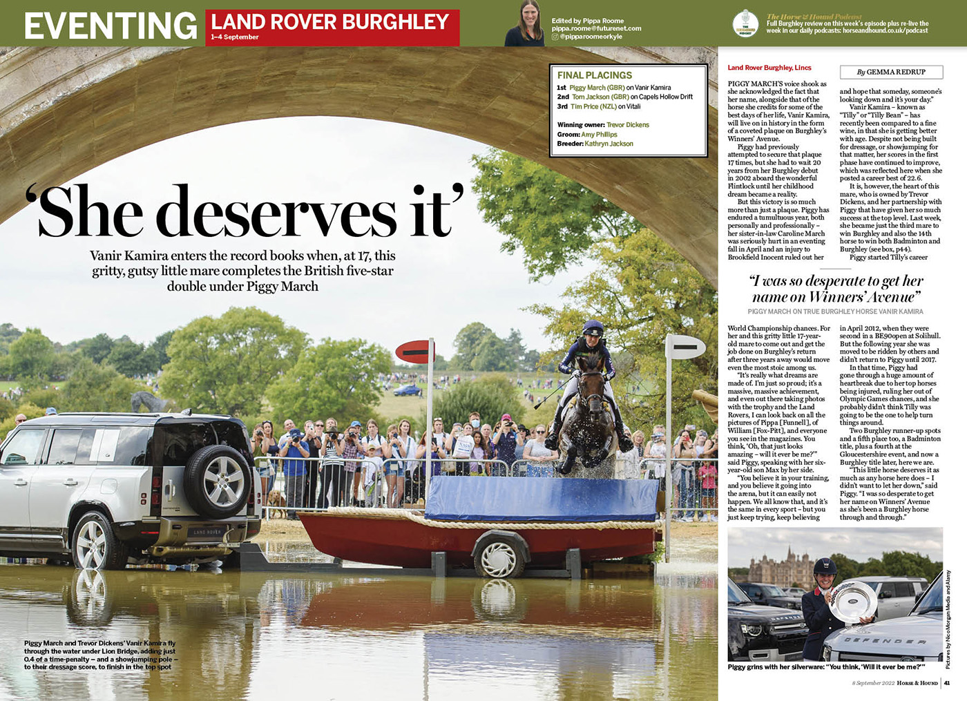 Burghley report
