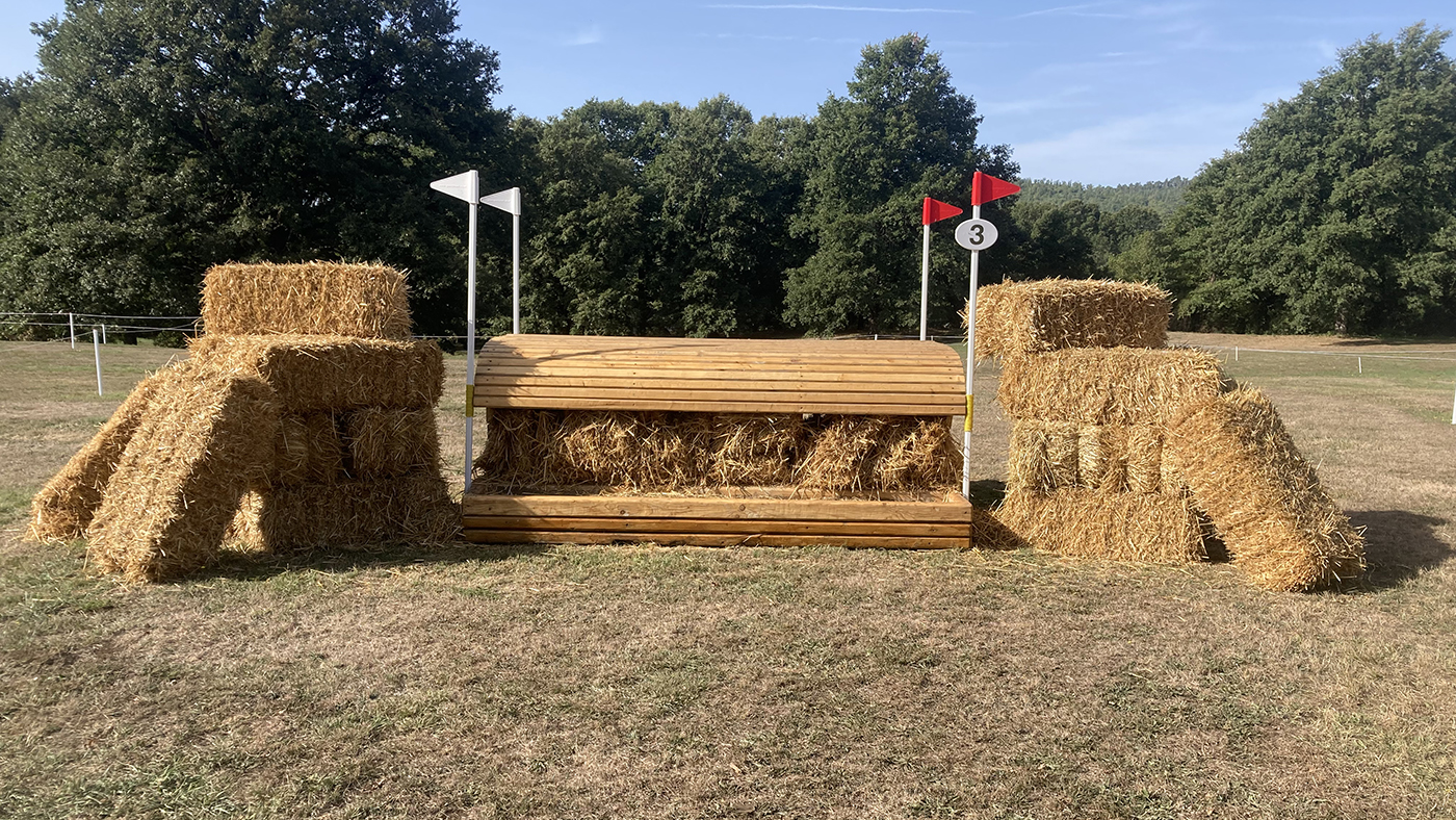 Eventing World Championships cross-country course: fence 3