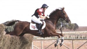 Jeanette Brakewell and Over to You at the 2002 World Championships in Jerez de la Frontera