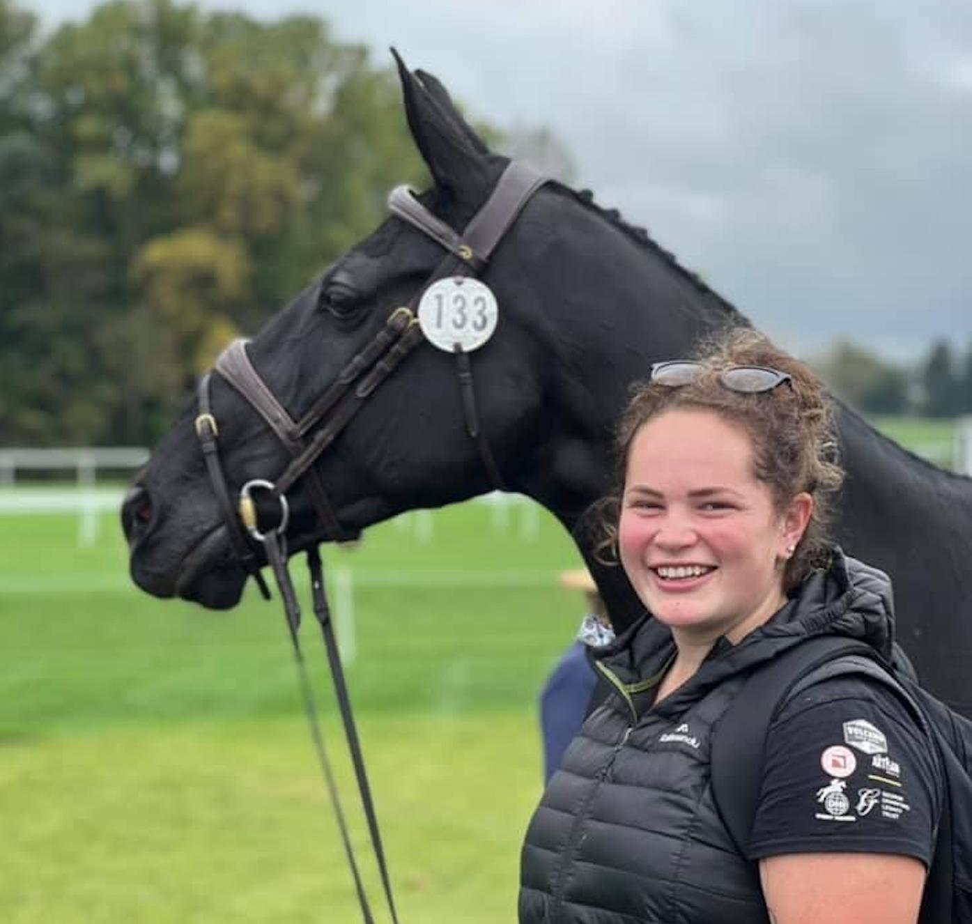 Jonelle Price's Kerryn Edmans with Molly