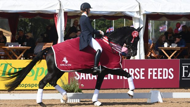National Dressage Championships silver inter I