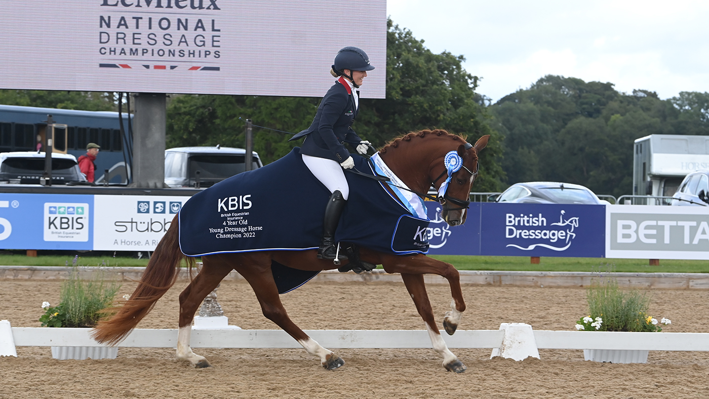 Nationals 2022 young horse four-year-old