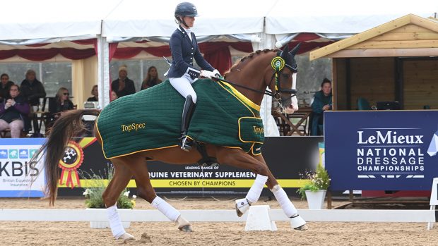 TopSpec National Dressage Championships medium silver