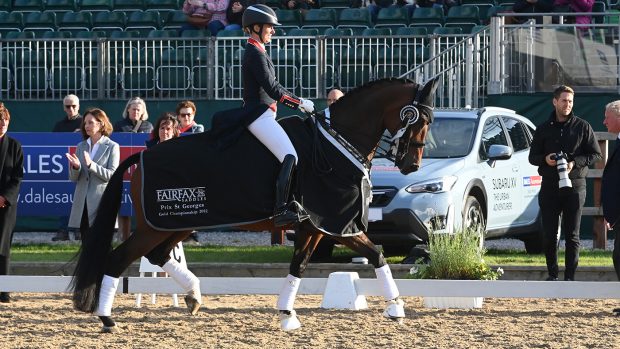 national dressage championships prix st georges gold