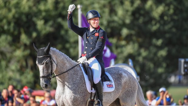 Oliver Townend and Ballaghmor Class in the eventing World Championships dressage