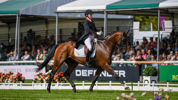 Burghley Horse Trials dressage: Piggy March and Vanir Kamira