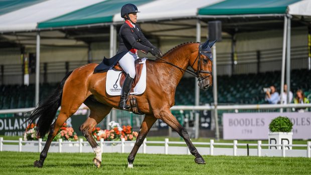 Burghley Horse Trials dressage: Pippa Funnell and Billy Walk On