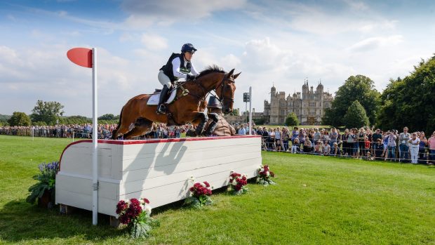 Burghley Horse Trials cross-country: Pippa Funnell and Billy Walk On