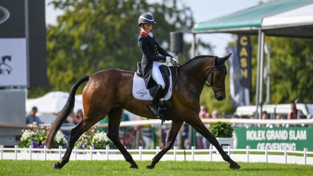 Burghley Horse Trials dressage: Ros Canter and Pencos Crown Jewel