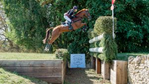 Burghley Horse Trials cross-country: Sarah Bullimore and Corouet