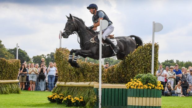 Burghley Horse Trials cross-country: Tim Price and Vitali