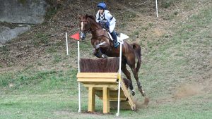 Yasmin Ingham and Banzai Du Loir at the World Eventing Championships 2022