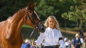 Eventing World Championships trot-up photos: Yasmin Ingham and Banzai Du Loir