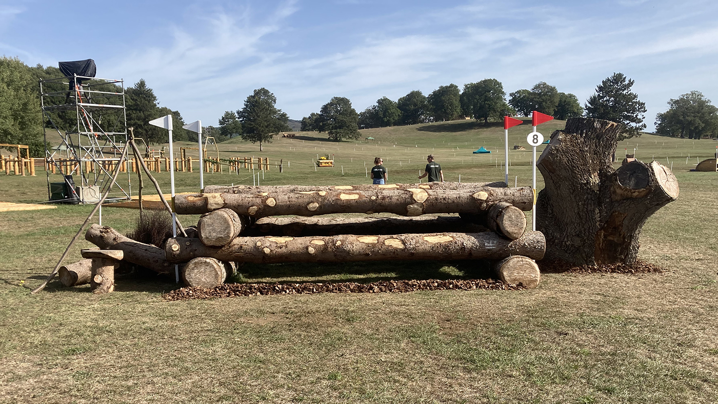 Eventing World Championships cross-country course: fence 8