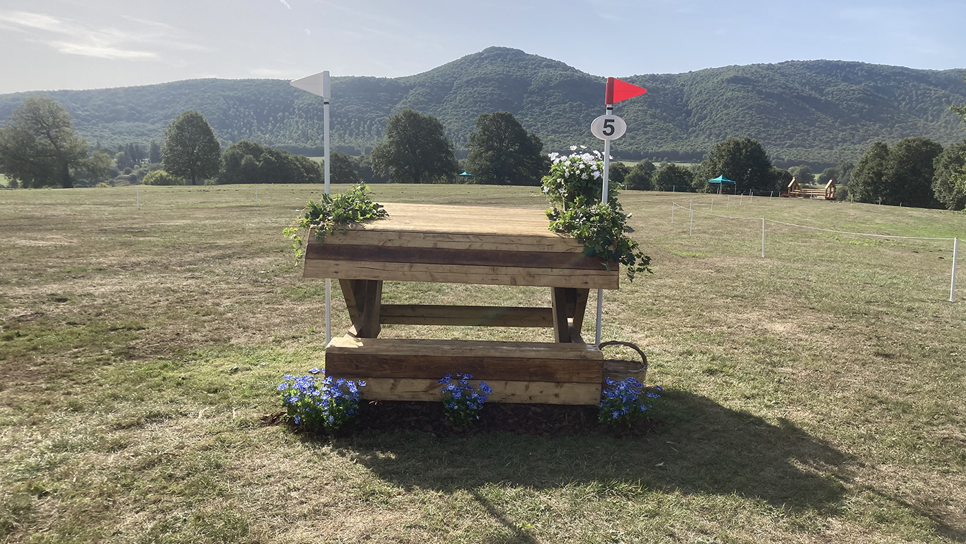 Eventing World Championships cross-country course: fence 5