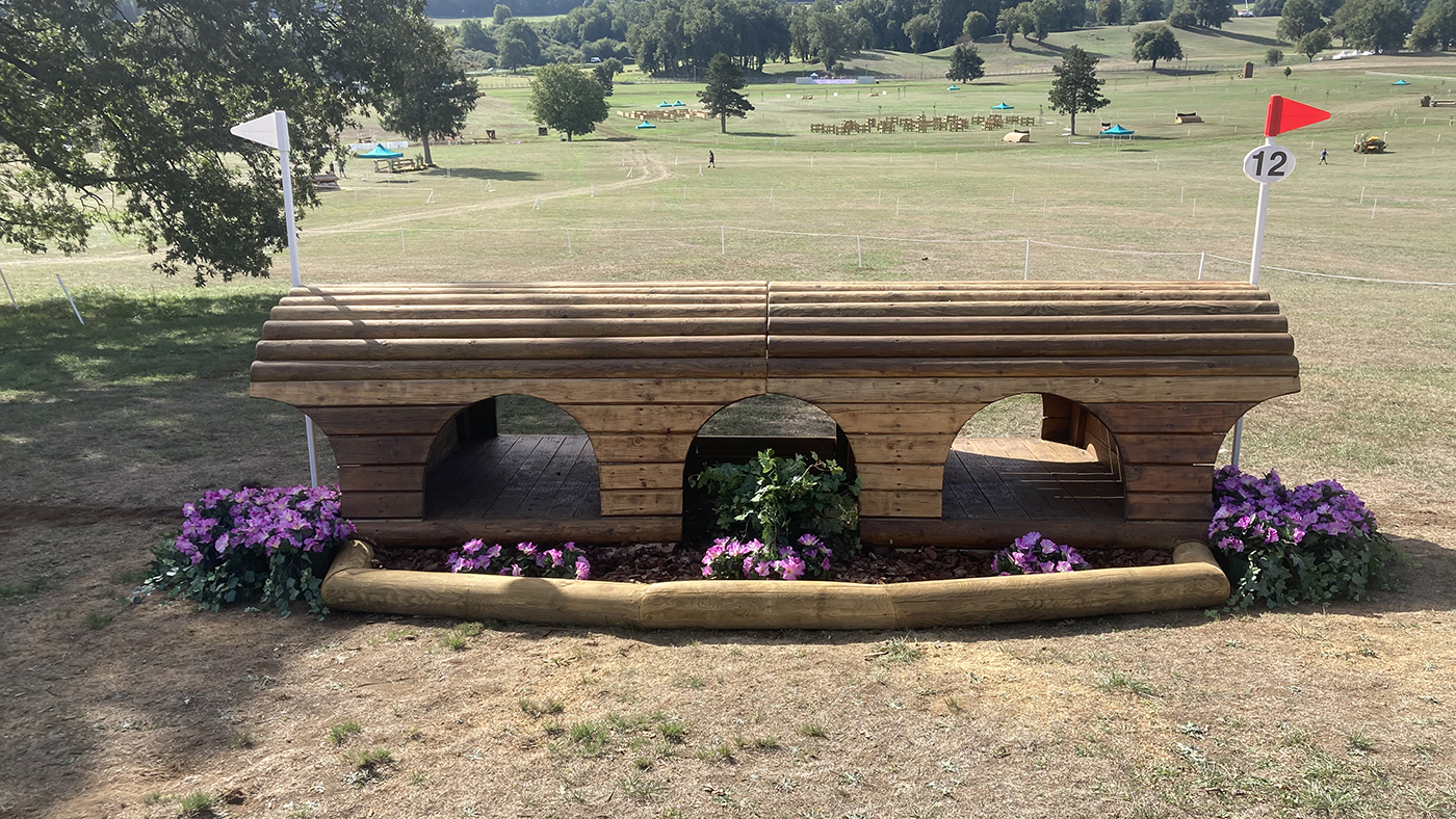 Eventing World Championships cross-country course: fence 12