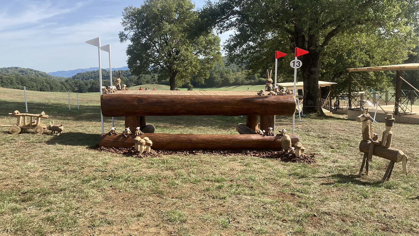 Eventing World Championships cross-country course: fence 13