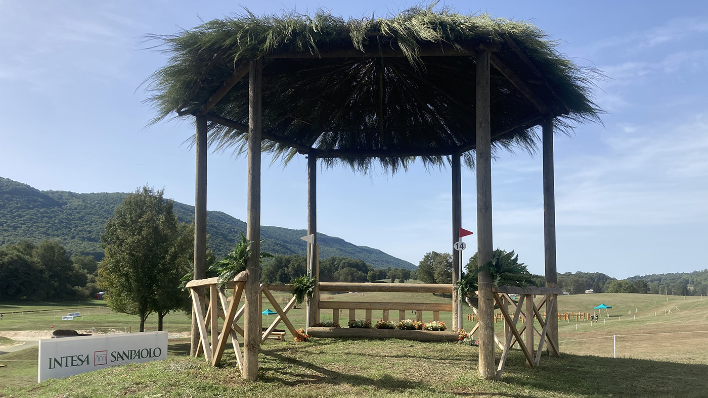 Eventing World Championships cross-country course: fence 14