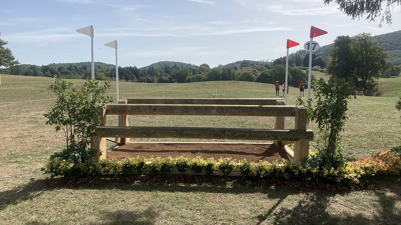 Eventing World Championships cross-country course: fence 17
