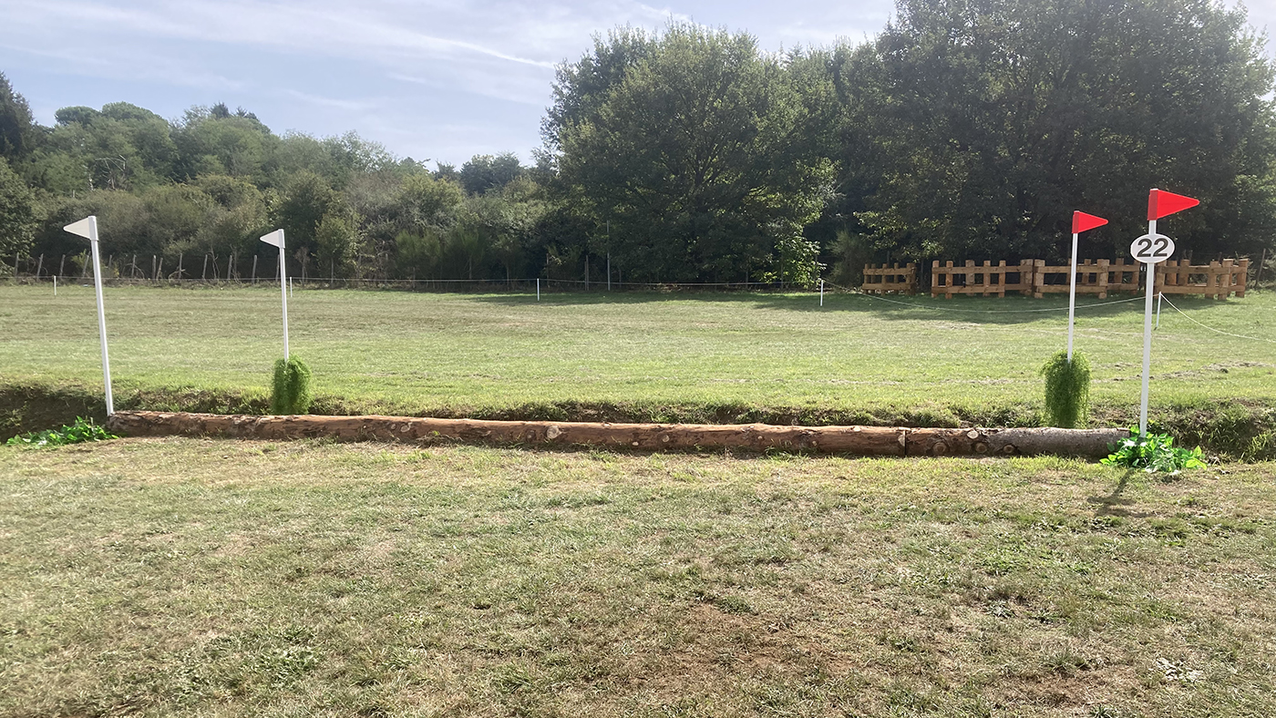 Eventing World Championships cross-country course: fence 22