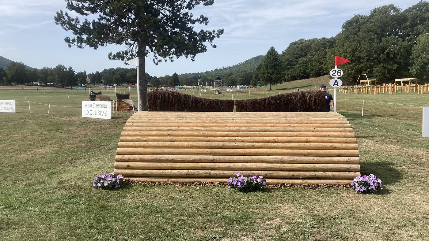 Eventing World Championships cross-country course: fence 26a