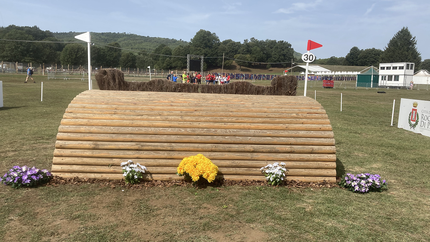 Eventing World Championships cross-country course: fence 30
