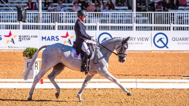 Maryland 5 Star dressage: Oliver Townend and As is