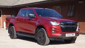 Isuzu D-Max three-quarters on