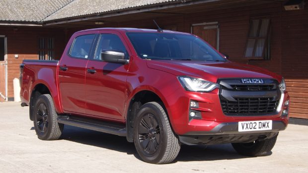Isuzu D-Max three-quarters on
